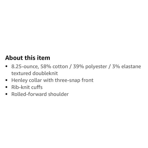 Carhartt NEW Relaxed Fit Heavyweight Pocket Henley Men’s Big&Tall Size 2XL Black - Picture 8 of 9